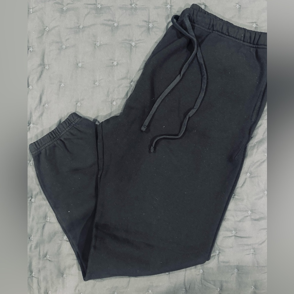 Men's Black Classic Fit New Jogger Pants